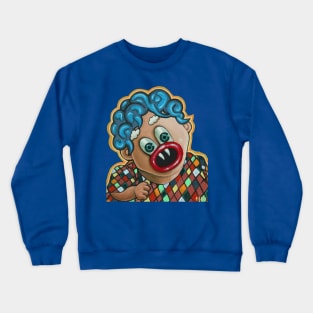 No SLEEP Beast | LSD | Acid Bath Artwork | cool candy kid | Im new | Original Surreal Painting By Tyler Tilley Crewneck Sweatshirt